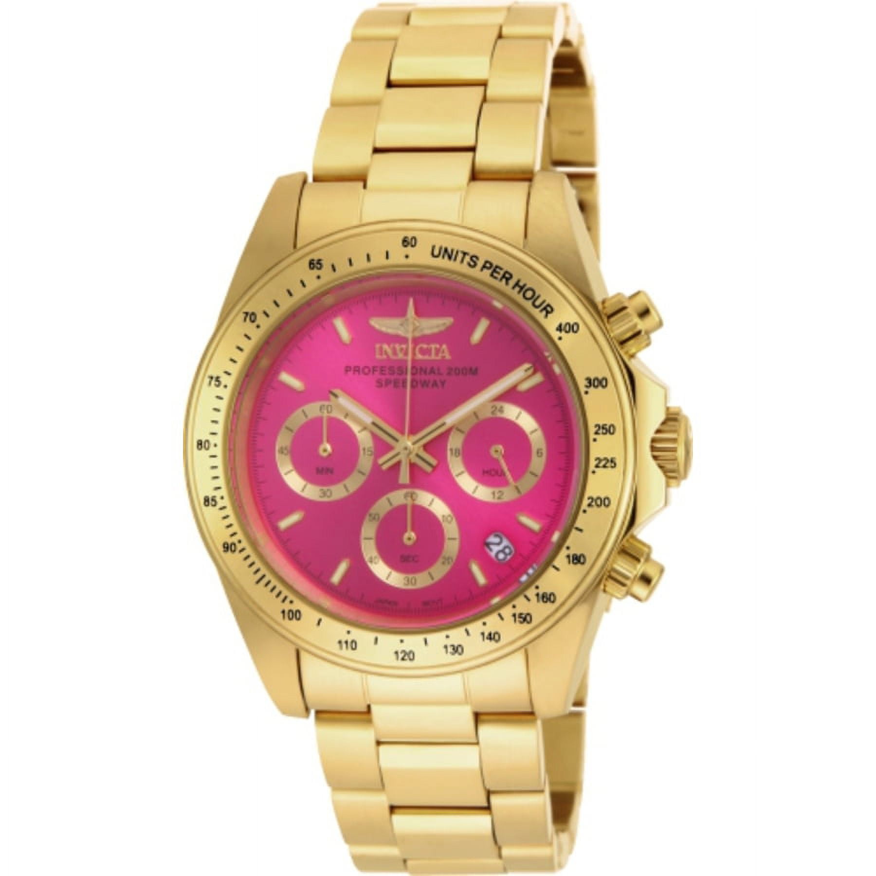 Pink best sale invicta watch