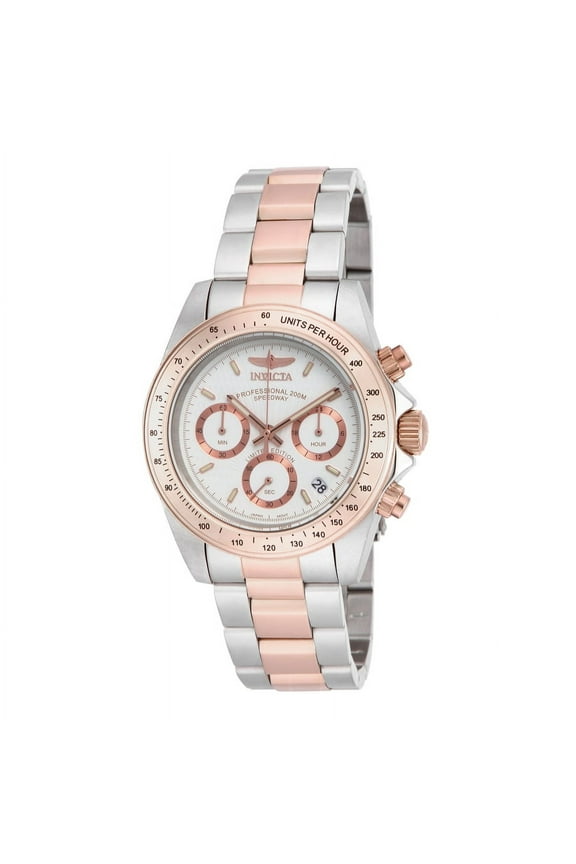 Speedway Chronograph Quartz White Dial Men's Watch ILE6932A