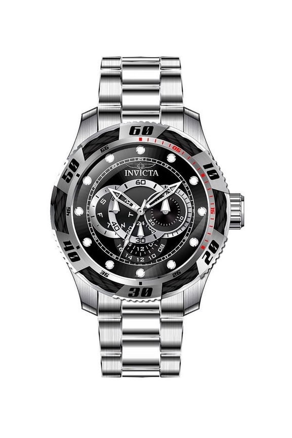Speedway GMT Quartz Black Dial Men's Watch 45755