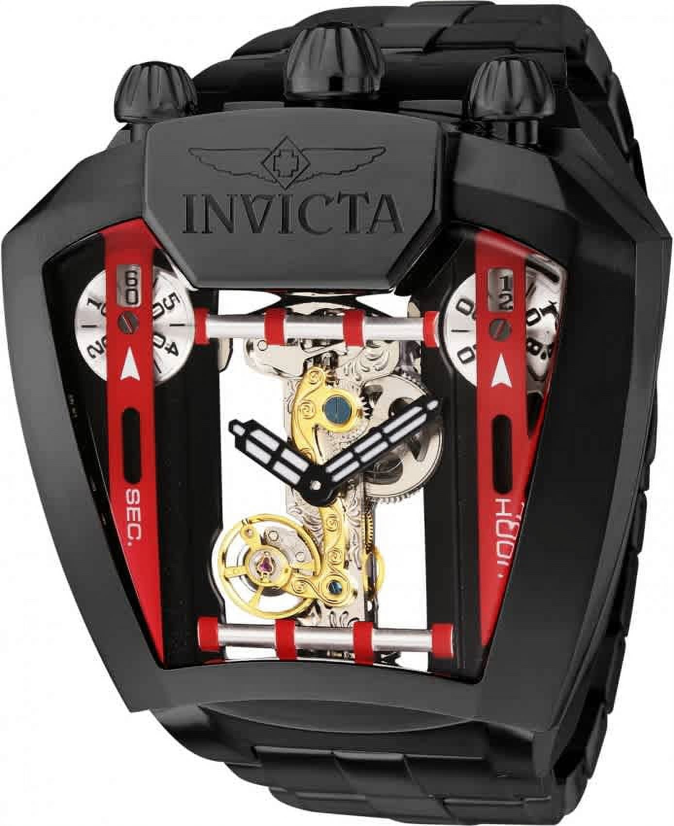 Invicta Speedway Quartz Black Dial Men's Watch 35457 - Walmart.com