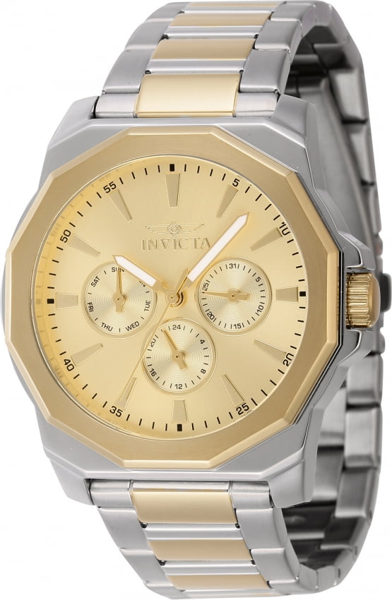 Invicta Speedway Quartz Gold Dial Men's Watch 46846
