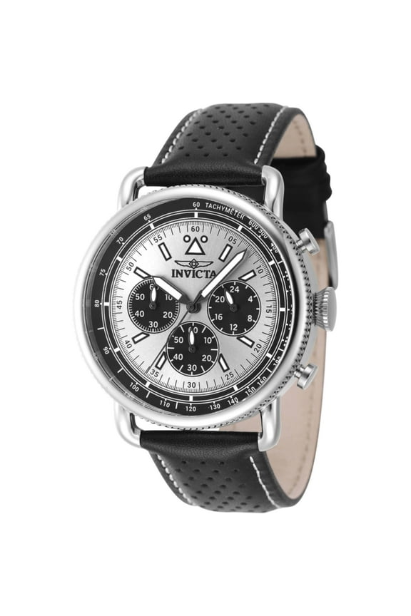 Speedway Zager Exclusive Chronograph Quartz Silver Dial Men's Watch 47363