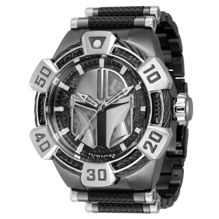 １本限り　Invicta★Star Wars ★自動巻き ★５２ｍｍ★定価１６万 Invicta Star Wars 52mm Ltd Ed Automatic Glass Fiber Dial Watch