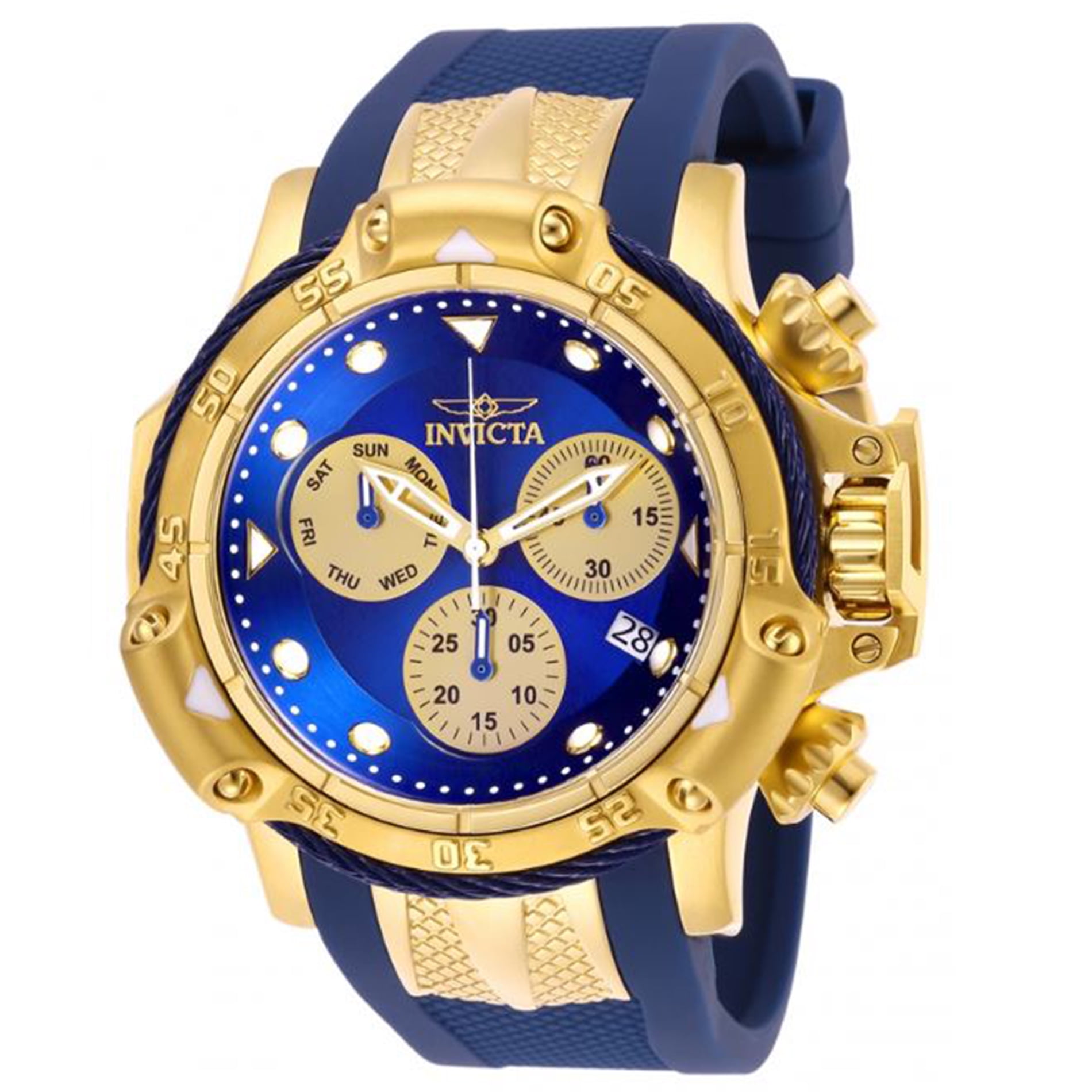 Invicta Subaqua Chronograph Date Day Blue Dial Mens Philippines Ubuy