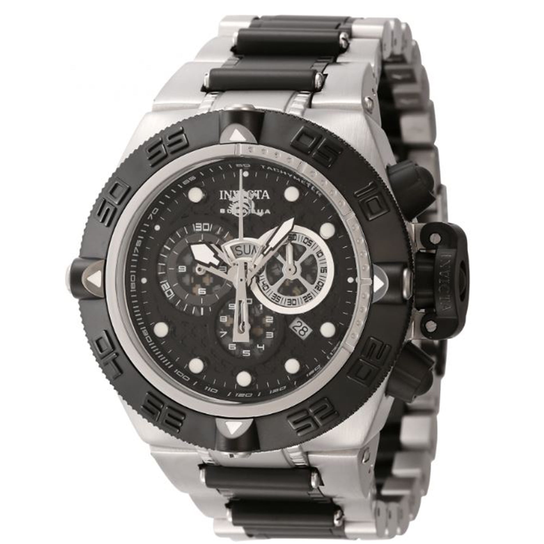 ヌオーマミー Invicta Subaqua Noma IV Chronograph Black Dial Two-Toned Stainless
