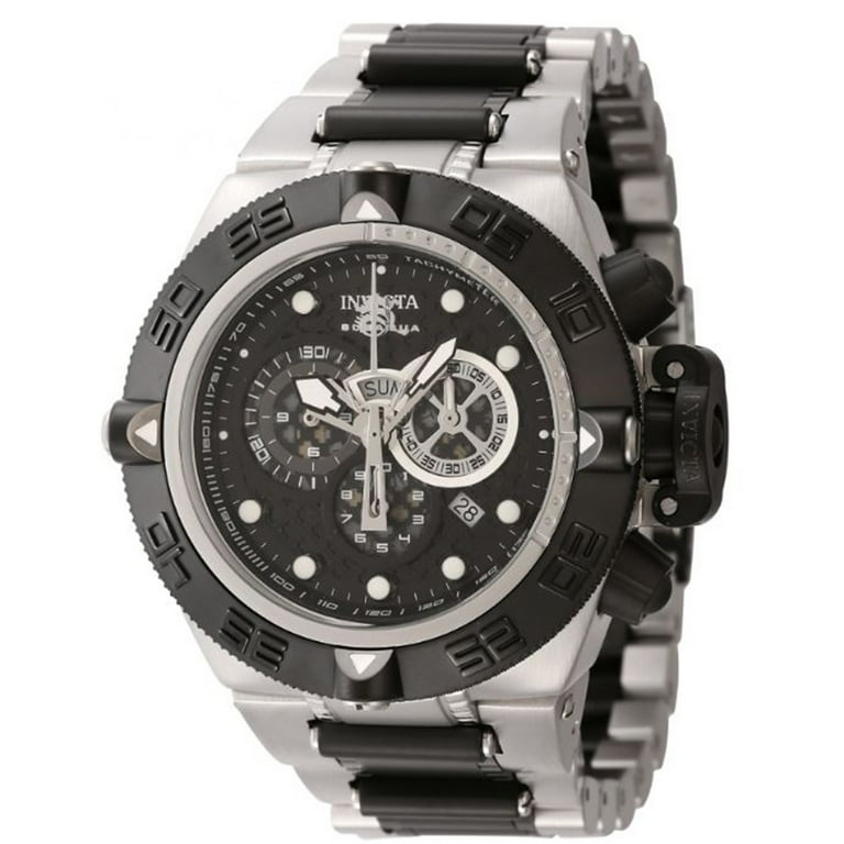 Invicta Subaqua Noma IV Chronograph Black Dial Two-Toned Stainless