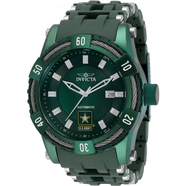 Invicta U.S. Army Automatic Green Dial Men s Watch 34231 Walmart