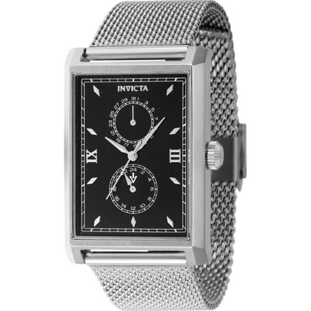 Invicta Vintage GMT Date Quartz Black Dial Men's Watch 46860