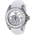 thumbnail image 1 of Invicta Women's 0486 Angel Stainless Steel Mother Of Pearl Dial White Watch, 1 of 2