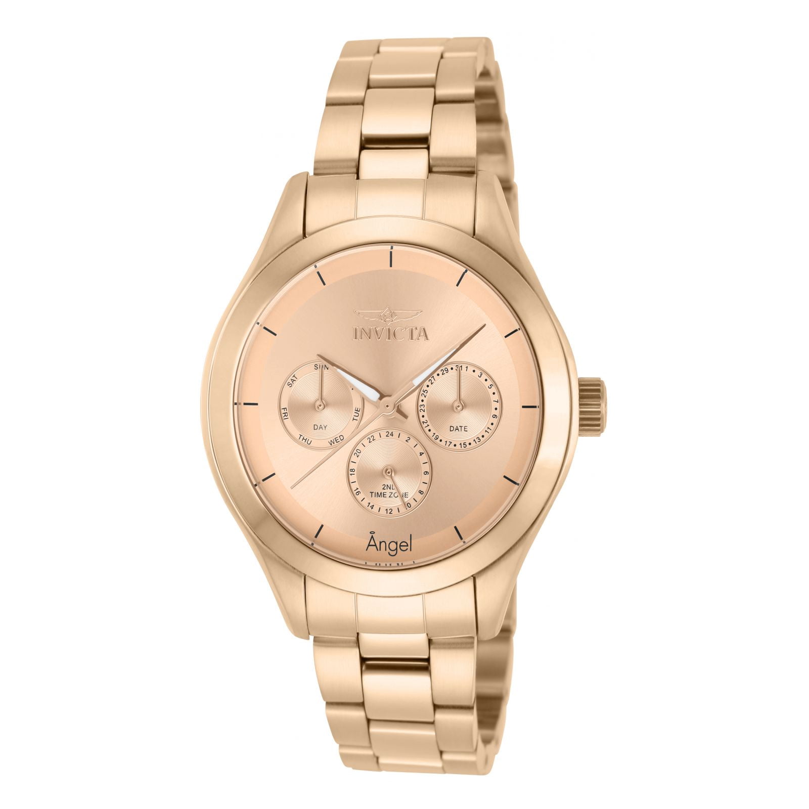 Invicta Angel 12467 Rose Gold Women Watch Swiss Movement Multi-Dial Stainless Invicta Angel 12467 Rose Gold Women Watch Swiss Movement  main image 2