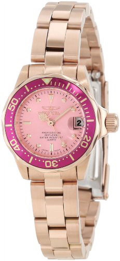 Invicta Watch women’s new pink face. SKU 2929 Invicta women main image 3