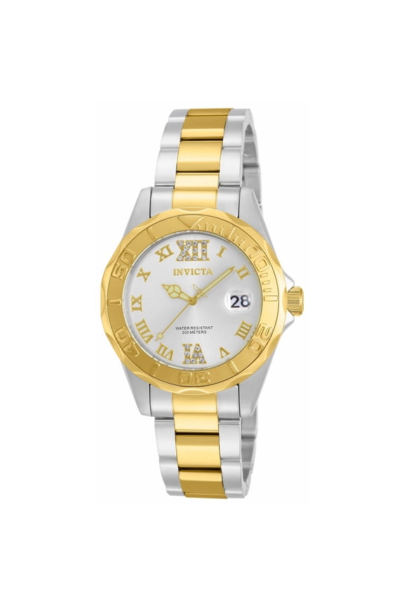 Invicta Women's Pro Diver Silver Dial Watch - 12852