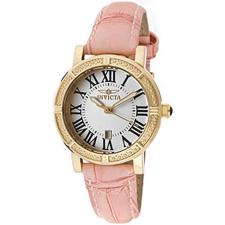 Invicta Wildflower Women\'s Gold Tone and Pink Watch Invicta Rose Gold Plated Wildflower Women main image 4