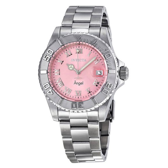 Invicta Women's 14360 Angel Analog Display Swiss Quartz Silver Watch
