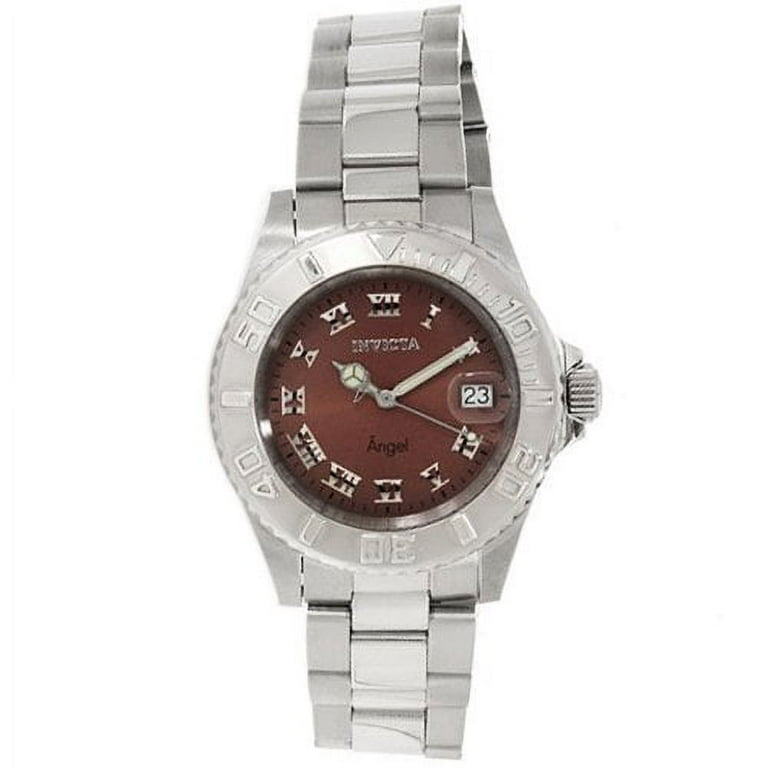 Invicta Women s 14362 Angel Quartz 3 Hand Copper Dial Watch Walmart