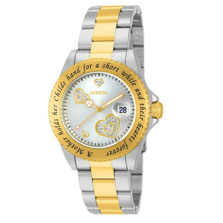 Invicta angel two store tone watch