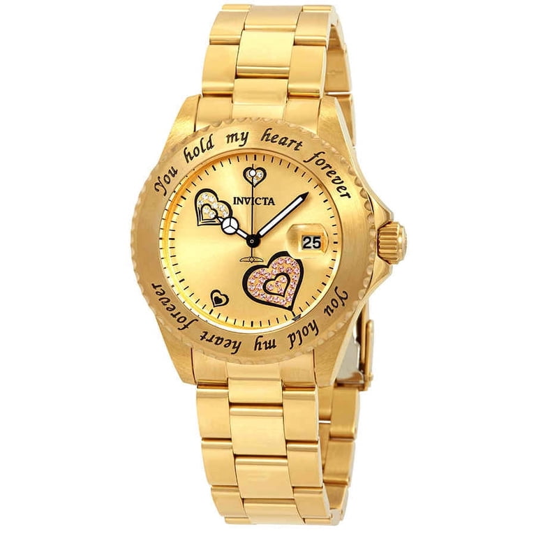 Gold Angel Motif Women\'s Watch Invicta Women main image 4