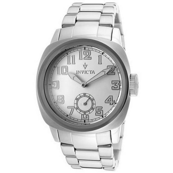 Invicta Women's 14965 Vintage Quartz White Dial Stainless Steel Bracelet Watch