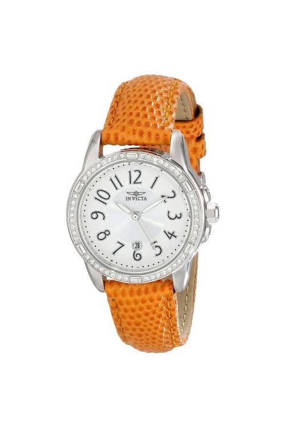 Angel Women's Quartz Orange Leather Watch 16338