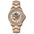 thumbnail image 1 of Invicta Women's 16705 Angel Mechanical Skeleton Dial Rose Gold Steel Watch, 1 of 3