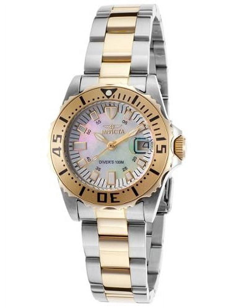 Invicta Women's 17383 Pro Diver Two-Tone Stainless Steel Platinum