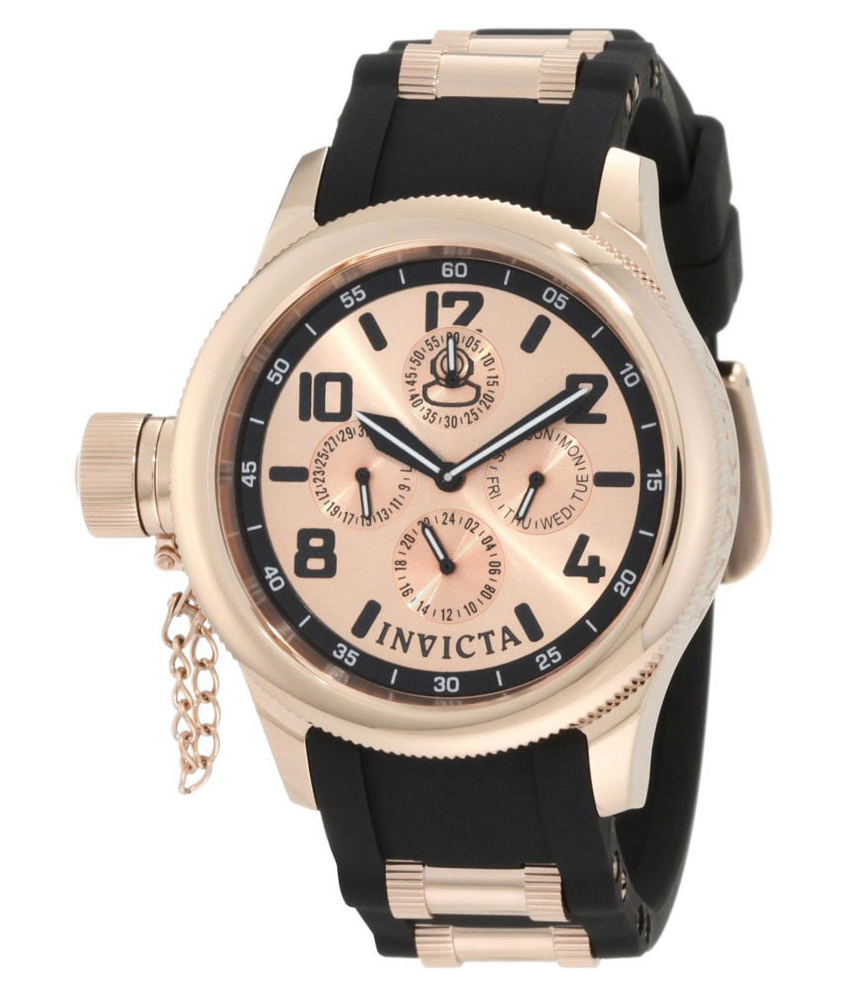 Invicta Russian Diver women watch Invicta Ladies Russian 1959 Diver White Rubber Band Silver  main image 2