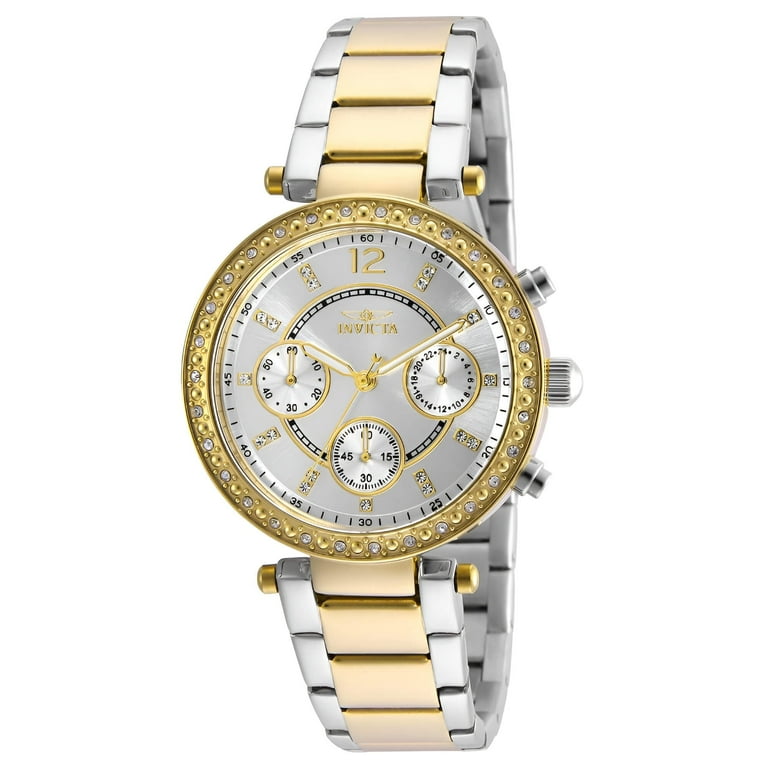 Invicta Angel White and Yellow Accent Women\'s Watch Amazon.com: Invicta Women main image 4