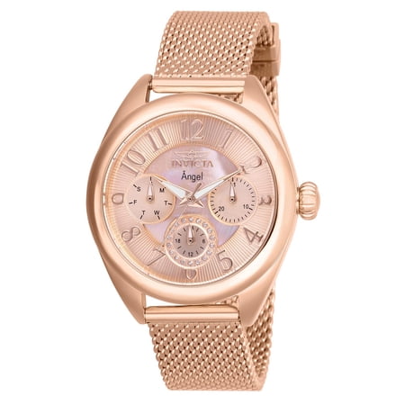 Invicta Men's Angel Rose Gold Dial Watch - 27454