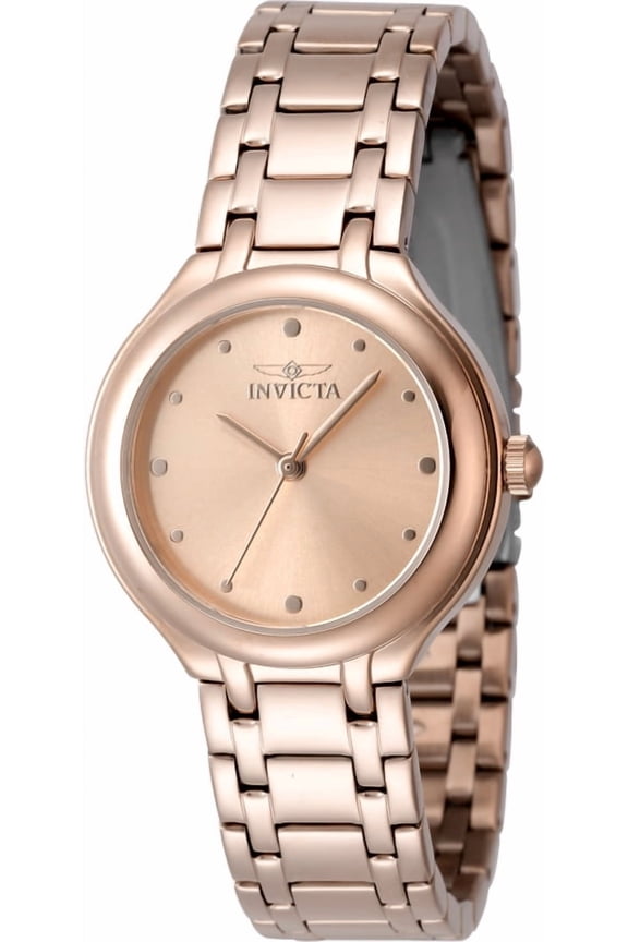 Women's 48228 Wildflower Quartz 3 Hand Rose Gold Dial Watch