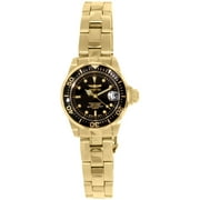 Invicta Women's 8943 Pro Diver Quartz 3 Hand Black Dial Watch