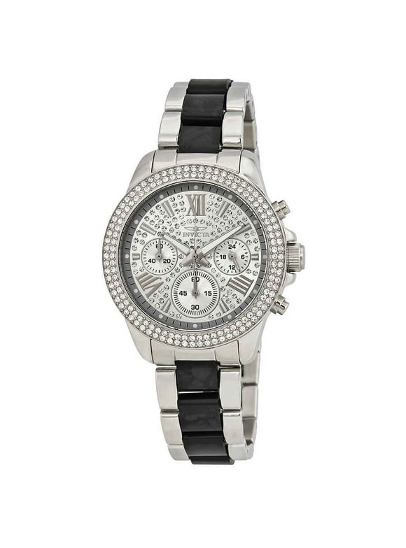 Women's Angel 20510 Silver Stainless-Steel Swiss Quartz Fashion Watch