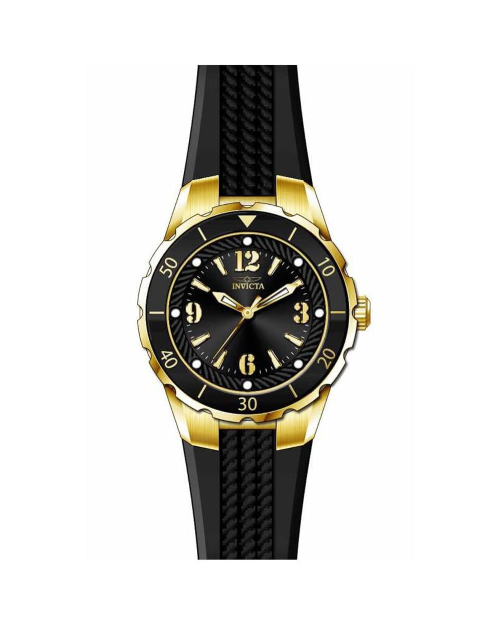 Invicta angel watch black hotsell