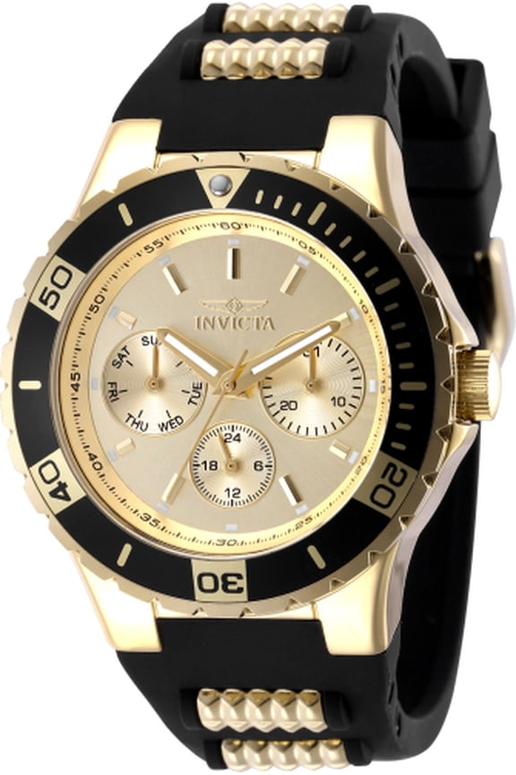 Invicta Women's Aviator Gold Dial Watch - 49892