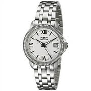 Invicta Womens Specialty Collection Swiss Quartz White Dial Silver SS Watch