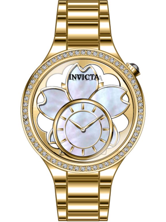 Invicta Women's Wildflower Gold Dial Watch - 46754