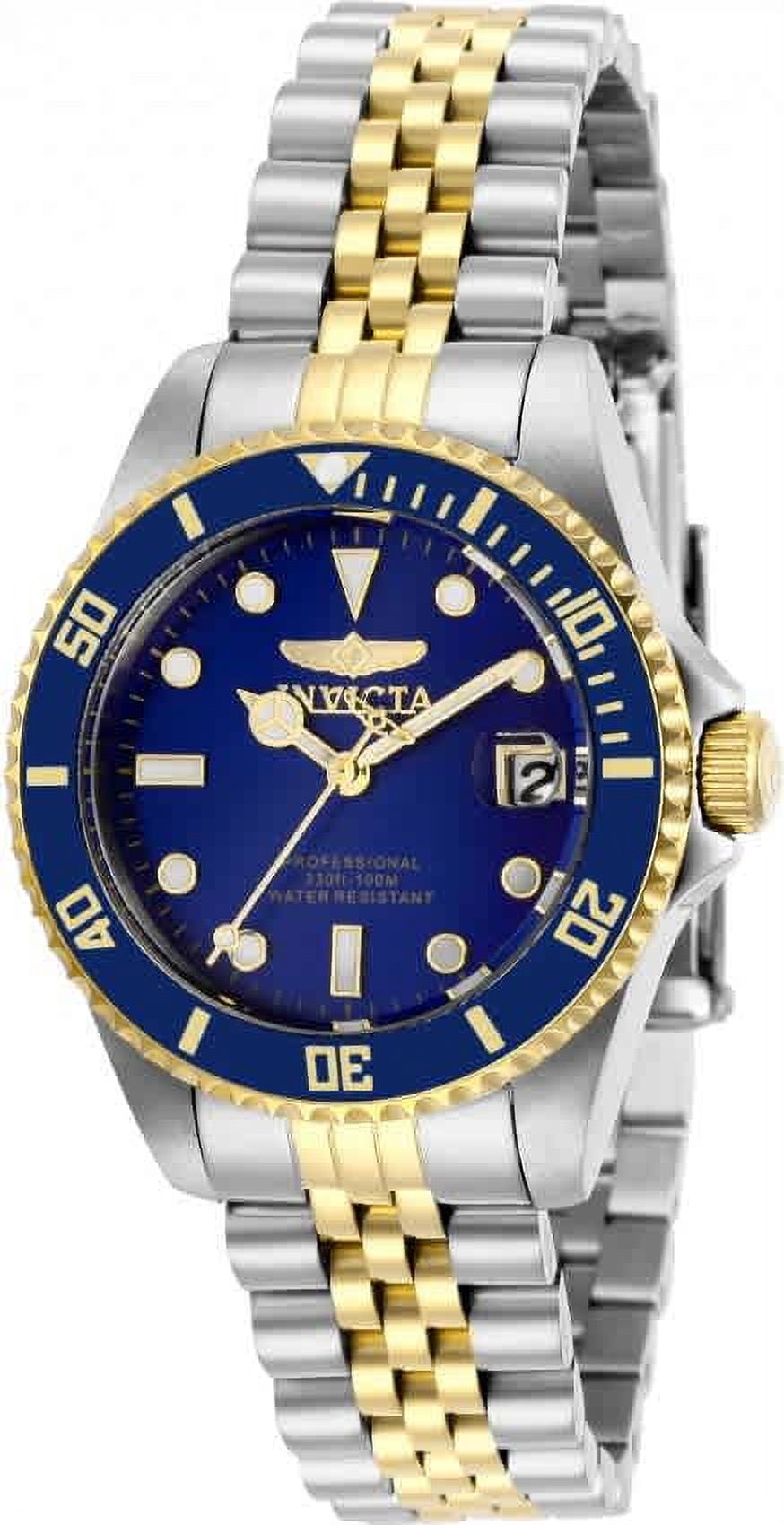 Invicta Womens Pro Diver Quartz Watch with Stainless Steel Strap