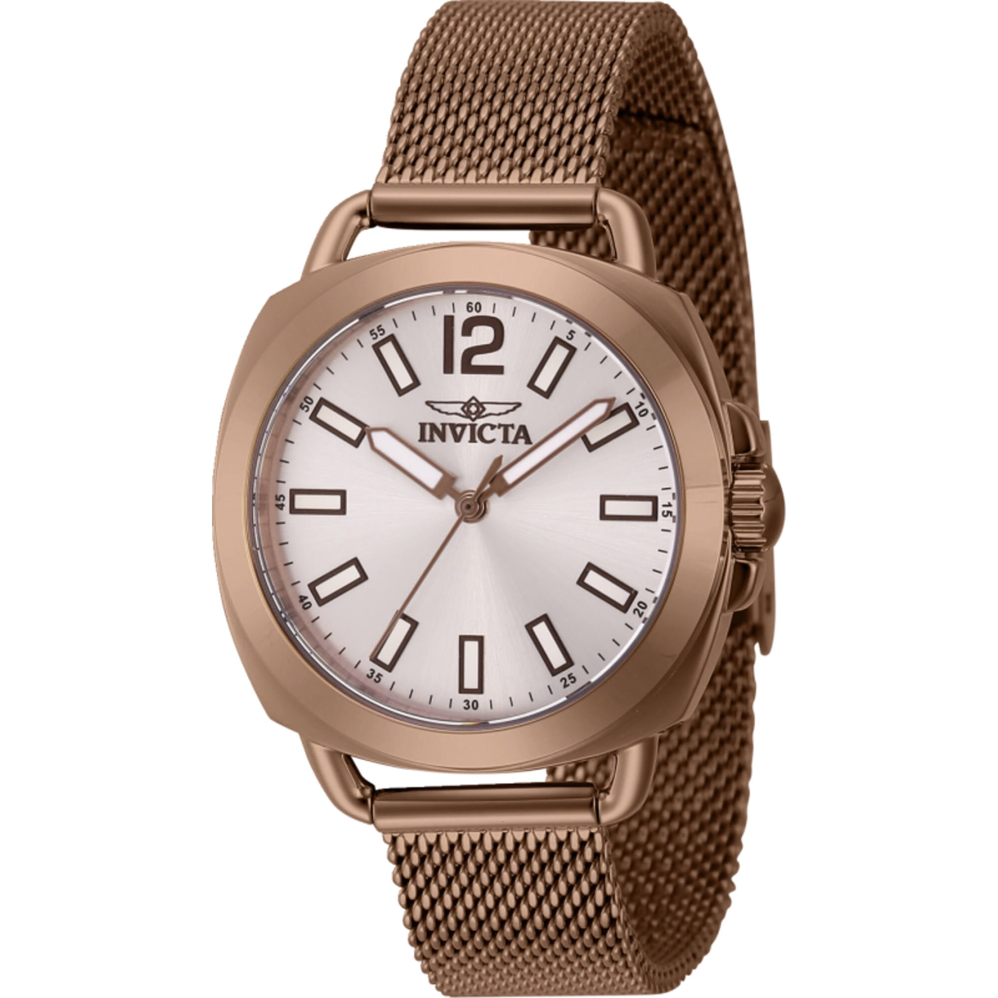 Invicta Womens Wildflower Quartz 3 Hand Silver Dial Watch