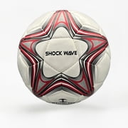 Invicto Shockwave Professional Game Soccer Ball - Size 5, Hand-Stitched, Premium PU Casing, Taiwan Butyl Bladder