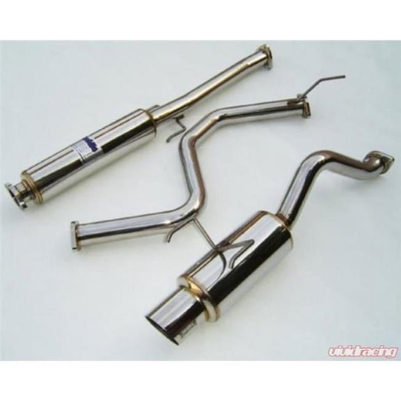 Invidia 60 x 101 mm Tip Catback Exhaust System for 1996-2000 Honda Civic EK4 J-Spec 3DR
