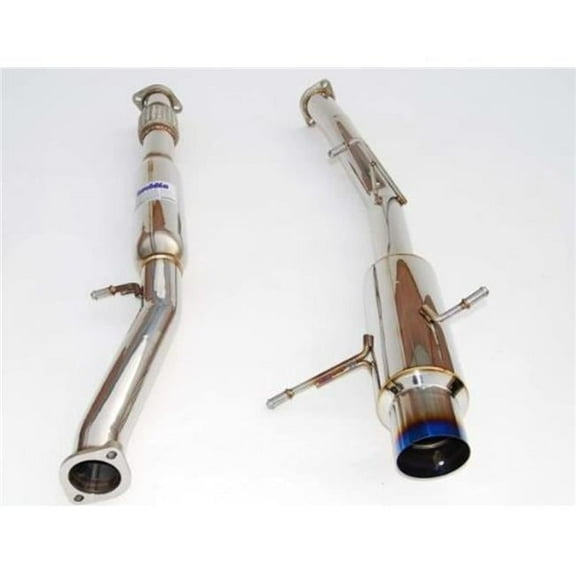 Invidia 76 mm REGULAR Titanium Tip Cat-Back Exhaust for 2008 Plus WRX Hatch