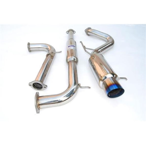 Invidia Cat-back Exhaust for 2000 Plus Mitsubishi Eclipse N1 Titanium Tip