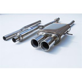 Invidia HS07MCSGTP Stainless Steel Tip Cat-back Exhaust System for 2007 Plus R56 Mini Cooper S Q300