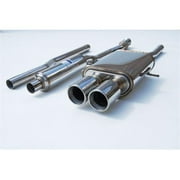 Invidia HS07MCSGTP Stainless Steel Tip Cat-back Exhaust System for 2007 Plus R56 Mini Cooper S Q300