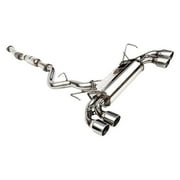 Invidia Hatch Dual Q300 Stainless Steel Tip Cat-Back Exhaust for 2008 Plus Subaru STI