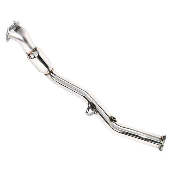 Invidia Polished Divorced Waste Gate Down Pipe with High Flow Cat for 2005 Plus AT LGT