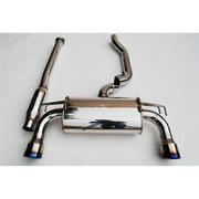 Invidia Q300 Titanium Tip Cat-back Exhaust for 2009Plus Evo 10