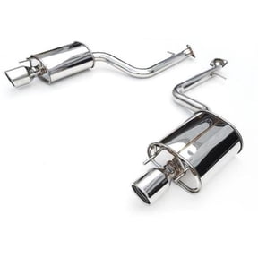 Invidia Q300 Twin Outlet Rolled Stainless Steel Quad Tip Cat-Back Exhaust for 2015 Plus Subaru WRX & STI 4-Door