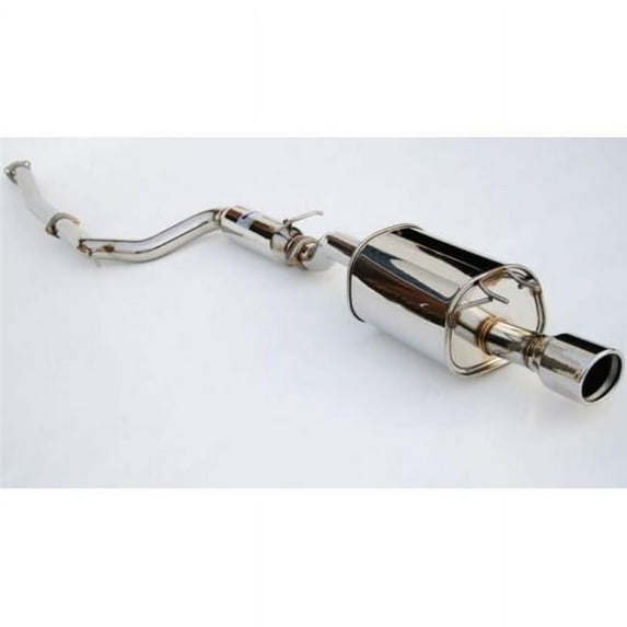 Invidia Rolled Stainless Steel Tip Cat-back Exhaust for 2012 Plus Honda Civic Si K24 Coupe Q300