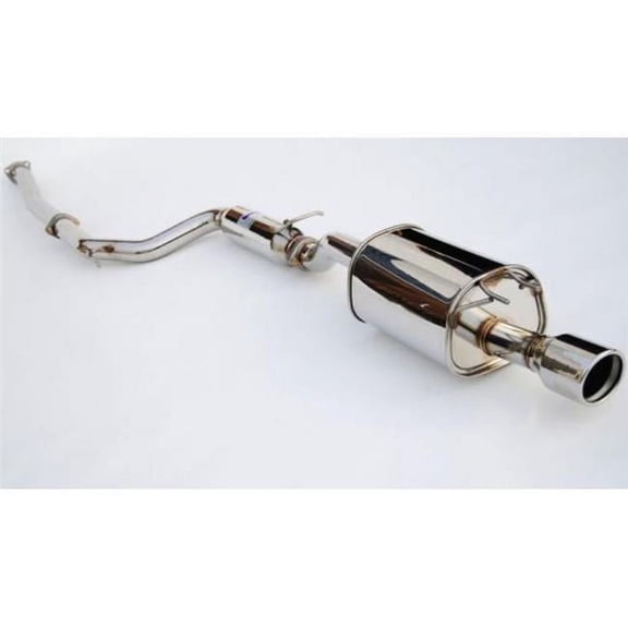 Invidia Rolled Stainless Steel Tip Cat-back Exhaust for 2012 Plus Honda Civic Si K24 Coupe Q300
