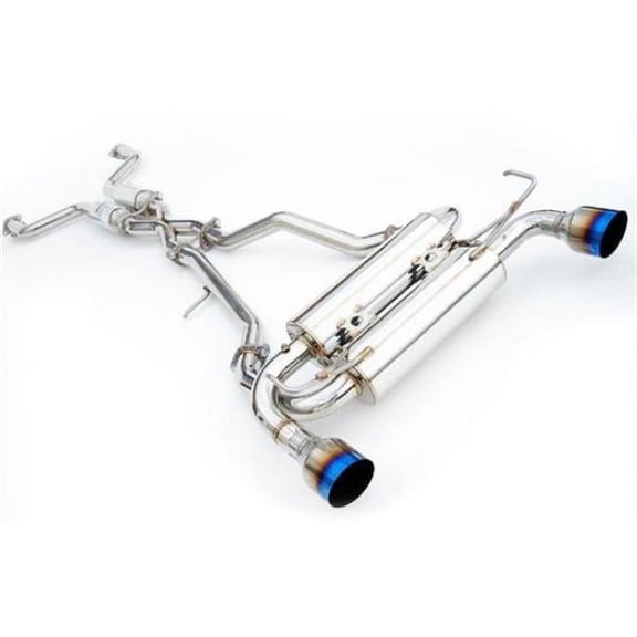 Invidia Stainless Steel Tip Cat-Back Exhaust for 2009 Plus 370Z Gemini Rolled